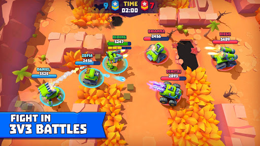 Tanks a Lot 3v3 Battle Arena 3.27 Mod unlimited bullets