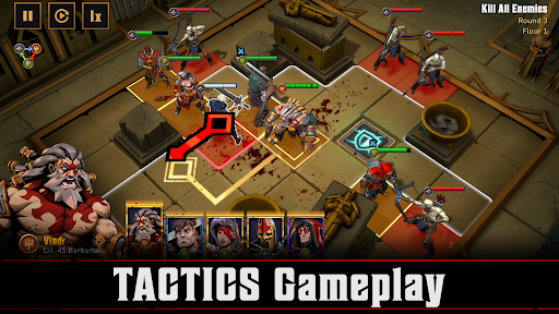 Grimguard Tactics: Fantasy RPG Mod Apk 0.9.12 (Unlimited money)