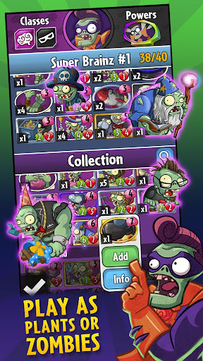 Plants vs. Zombies Heroes 1.36.42 MOD Unlimited Heart/Sun