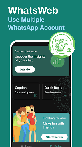 WhatsTools for WhatsApp Status Saver, Chat, Tricks Apk 1.5.6 (Mod) Gallery 2