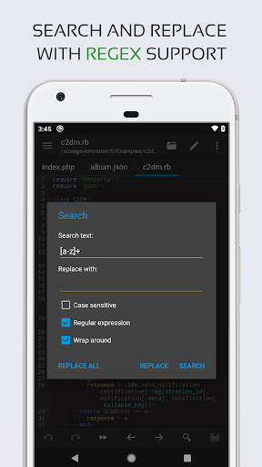 Code Editor – Compiler & IDE Mod Apk 0.7.2 Gallery 3