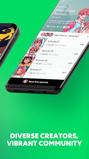 LINE WEBTOON Mod Apk (Free Purchase) v2.5.11 Gallery 3