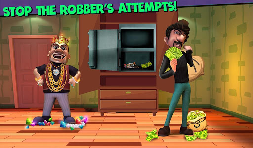 Scary Robber Home Clash MOD APK 1.11.3 (Gold/Star) + Data Gallery 10