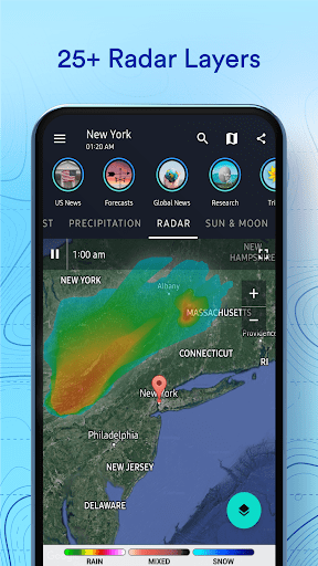 1Weather Forecasts & Radar Mod Apk 5.3.1.1 (Unlocked)(Pro) Gallery 5