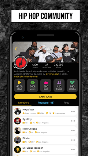 Rap Fame Rap Music Studio with beats & vocal FX v2.81.2 APK MOD Premium Unlocked Gallery 5