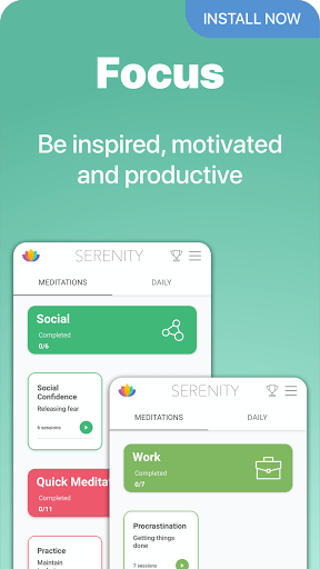 Serenity: Guided Meditation Mod Apk 3.9.0 (Unlocked)(Premium) Gallery 5