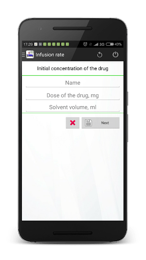 Infusion rate calculator PRO 5.0 Gallery 6