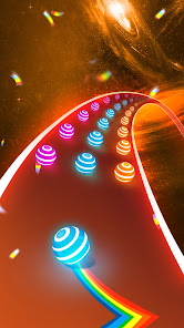 Dancing Road: Color Ball Run APK v1.14.0 MOD (Unlimited Hearts) Gallery 2