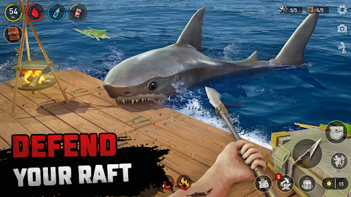 Raft Survival Ocean Nomad Simulator 1.205 MOD APK free shopping Gallery 1