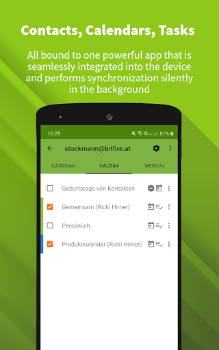 DAVx⁵ – CalDAV CardDAV WebDAV Mod Apk 4.01 (Paid for free)(Full)