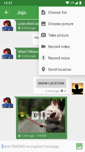 Conversations (Jabber / XMPP) v2.10.1 Gallery 1