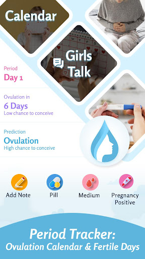 Period Tracker: Ovulation Calendar & Fertile Days Mod Apk 1.12 (Unlocked)(Premium) Gallery 0