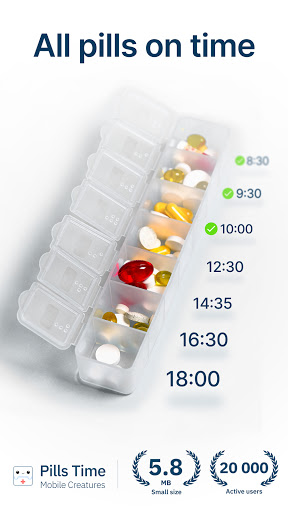 Pills Time Medication Tracker & Pill Reminder Pro 3.1.0 Gallery 0