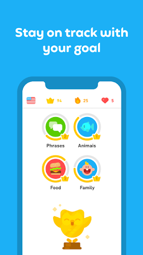 Duolingo MOD APK v5.50.2 (Premium/All Unlocked) Gallery 5