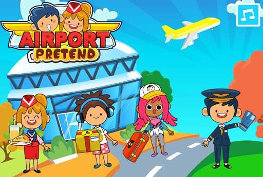 My Pretend Airport Travel Town Mod Apk 2.9 (Remove ads) Gallery 1