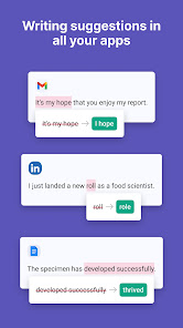 Grammarly – Grammar Keyboard MOD apk (Unlocked)(Premium) v2.0.18819 Gallery 0