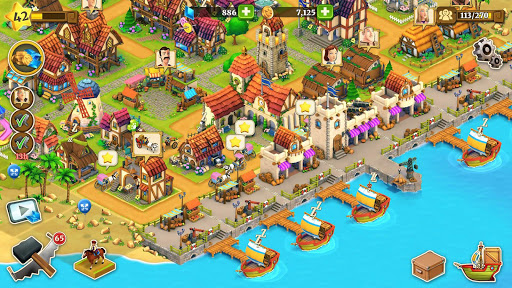 Town Village Farm Build, Trade, Harvest City v1.9.6 MOD APK Unlimited Money Gallery 5