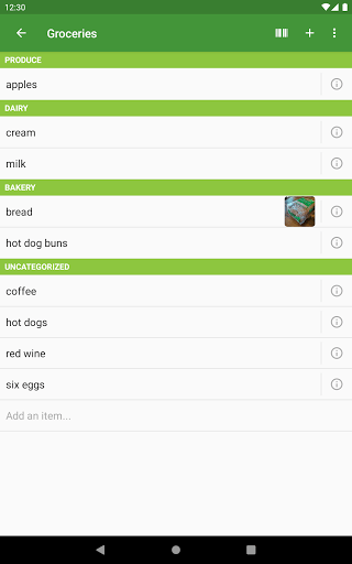 Our Groceries Shopping List Mod Apk 4.2.1 (Premium) Gallery 6