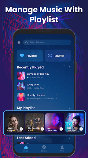 My Music: Offline Music Player Mod Apk 1.01.28.0522.1 (Unlocked)(Pro) Gallery 4