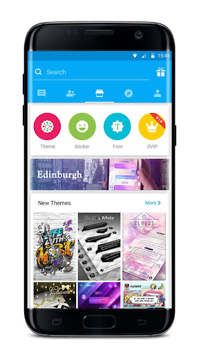 GO SMS Pro Premium 7.88 Unlocked Plugin,Language,Sticker,Font,Theme Pack Gallery 5