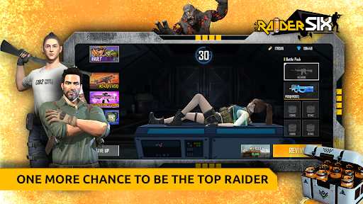 Raider SIX v1.0.21 APK MOD (Menu/Unlimited Money/Wall Hack)