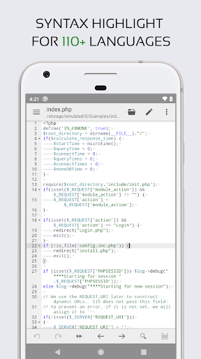 Code Editor – Compiler & IDE Mod Apk 0.7.2 Gallery 0