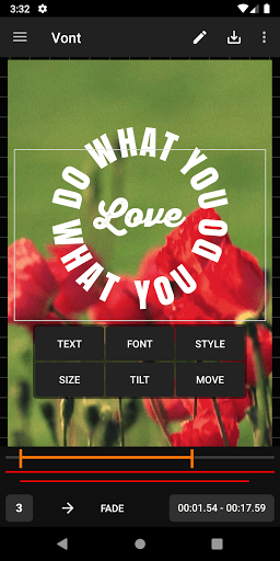 Vont – Text on Videos Mod Apk 0.4.15 (Unlocked)(Pro) Gallery 1