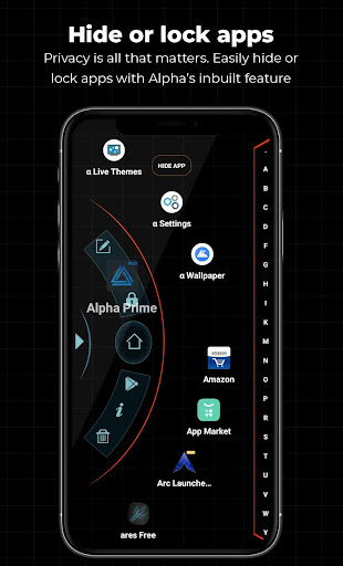 Alpha Hybrid Launcher 4D theme Mod Apk 14.0 (Unlocked)(Prime) Gallery 2