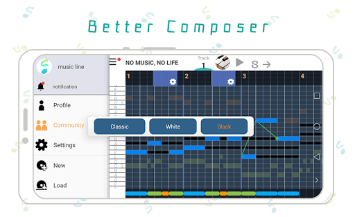 3 minutes Music Composition – musicLine Mod Apk 8.13.7 Gallery 4