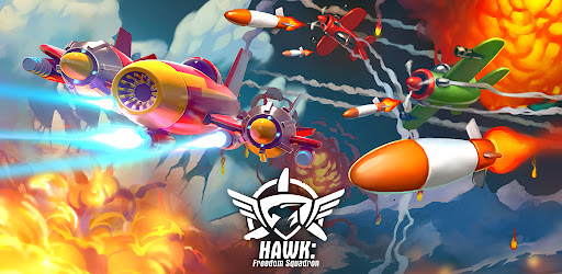 HAWK: Shoot em up v36.1.26389 MOD APK OBB High Damage/HP