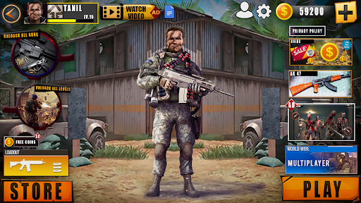 Real Commando Shooting FPS Game: Sniper Shooting Mod Apk 2.3 Gallery 1