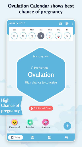 Period Tracker: Ovulation Calendar & Fertile Days Mod Apk 1.12 (Unlocked)(Premium) Gallery 3