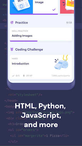 Mimo Learn coding in HTML, JavaScript, Python v3.52 MOD APK Premium Unlocked Gallery 2