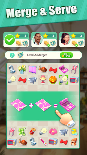 Happy Merge Home Mod Apk 1.0.1 (Unlimited money)