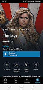 Amazon Prime Video APK v3.0.331.20147 MOD (Premium Unlocked) Gallery 1