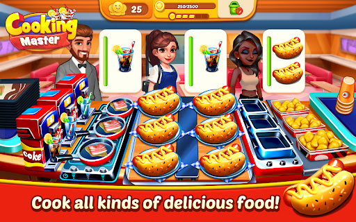 Cooking Master:Restaurant Game Mod Apk 1.2.7 (Unlimited money) Gallery 7