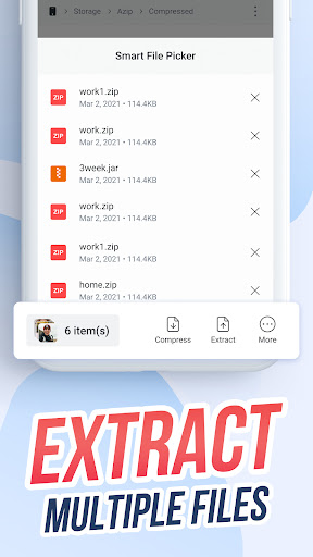 AZIP Master: ZIP RAR Extractor Mod Apk 3.1.7 (Unlocked)(Premium) Gallery 3