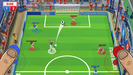 Soccer Battle 3v3 PvP v1.25.1 MOD APK Unlimited Money Gallery 1