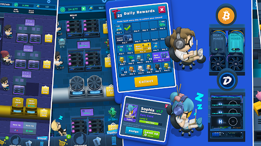 Crypto Idle Miner: Play & Earn MOD apk v1.9.7