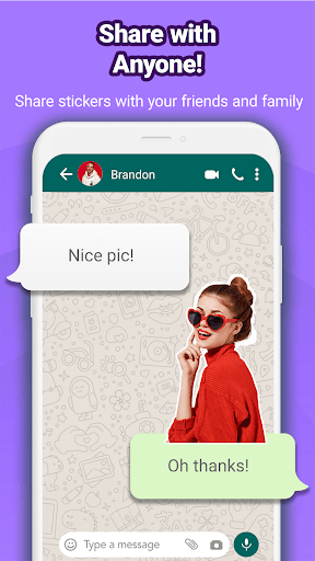 Sticker Maker: Make Stickers for Whatsapp Mod Apk 1.0.31 (Unlocked)(Pro) Gallery 4