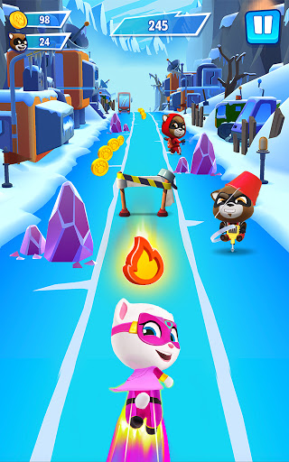 Download Talking Tom Hero Dash Mod Apk (Unlimited Money) v3.2.1.3122 Gallery 10