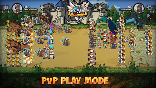 Clash of Legions MOD APK v1.741 (Gold/Diamond) Gallery 6