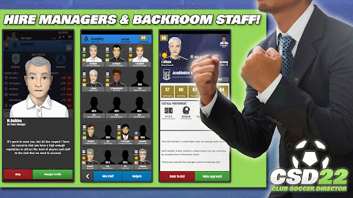 Club Soccer Director 2022 2.0.1 MOD APK Money Gallery 6