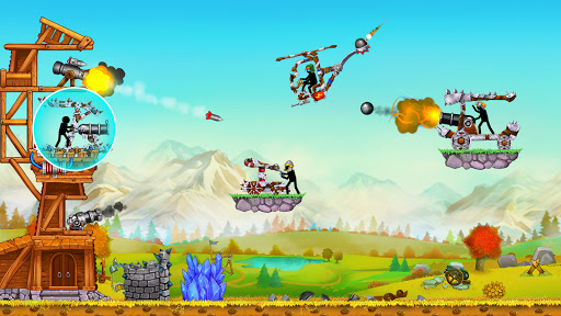 The Catapult 2 Stickman game v6.0.1 MOD APK Unlimited Money Gallery 4