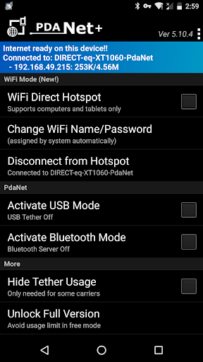 PdaNet v5.23 APK MOD Full Version Unlocked Gallery 1