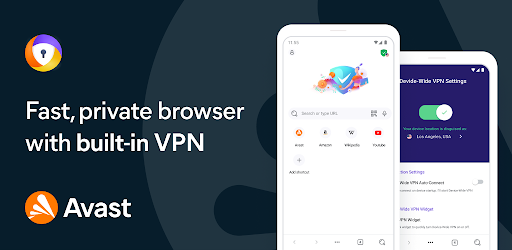 Avast Secure Browser: Fast VPN browser + Ad Block Mod Apk 6.6.7 (Unlocked)(Premium)