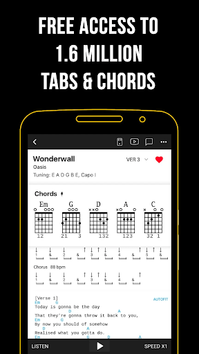 Ultimate Guitar Chords & Tabs 6.8.7 MOD Unlocked Gallery 1