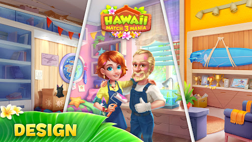 Hawaii Match-3 Mania: Design Mod Apk 1.26.2602 (Unlimited money)(Free purchase)(Plus) Gallery 1