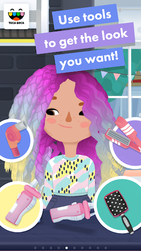 Toca Hair Salon 3 1.2.3 Mod full version Gallery 1