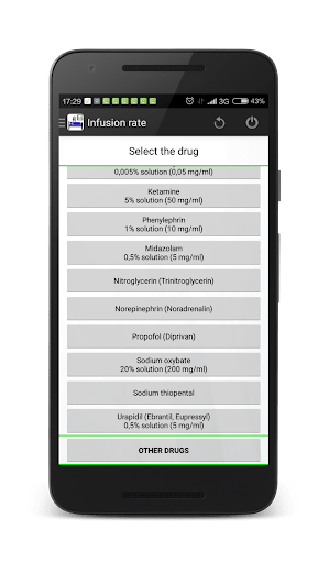 Infusion rate calculator PRO 5.0 Gallery 1